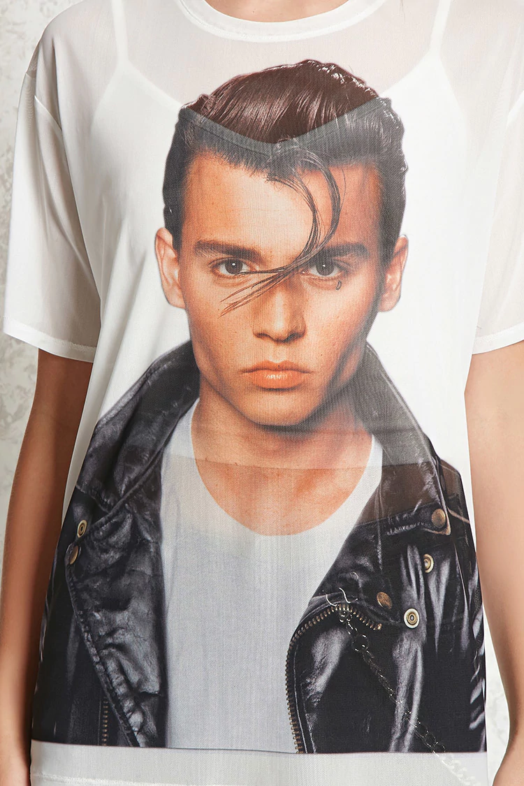 johnny depp shirt forever 21