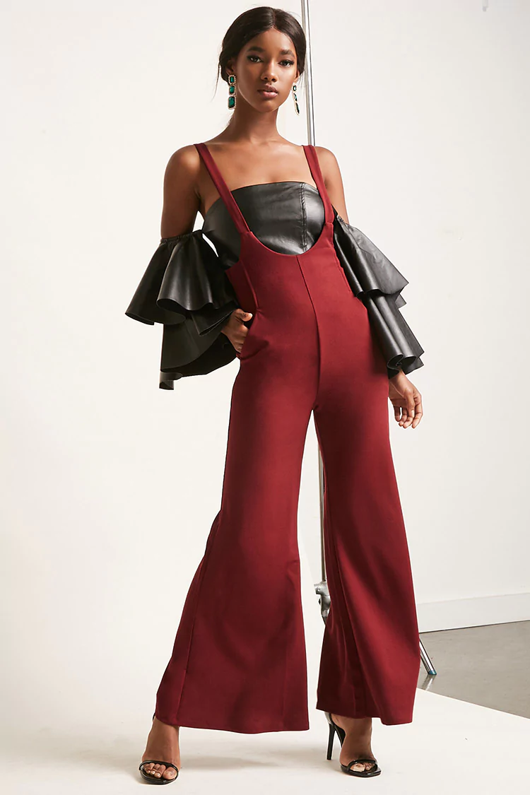 forever 21 palazzo jumpsuit