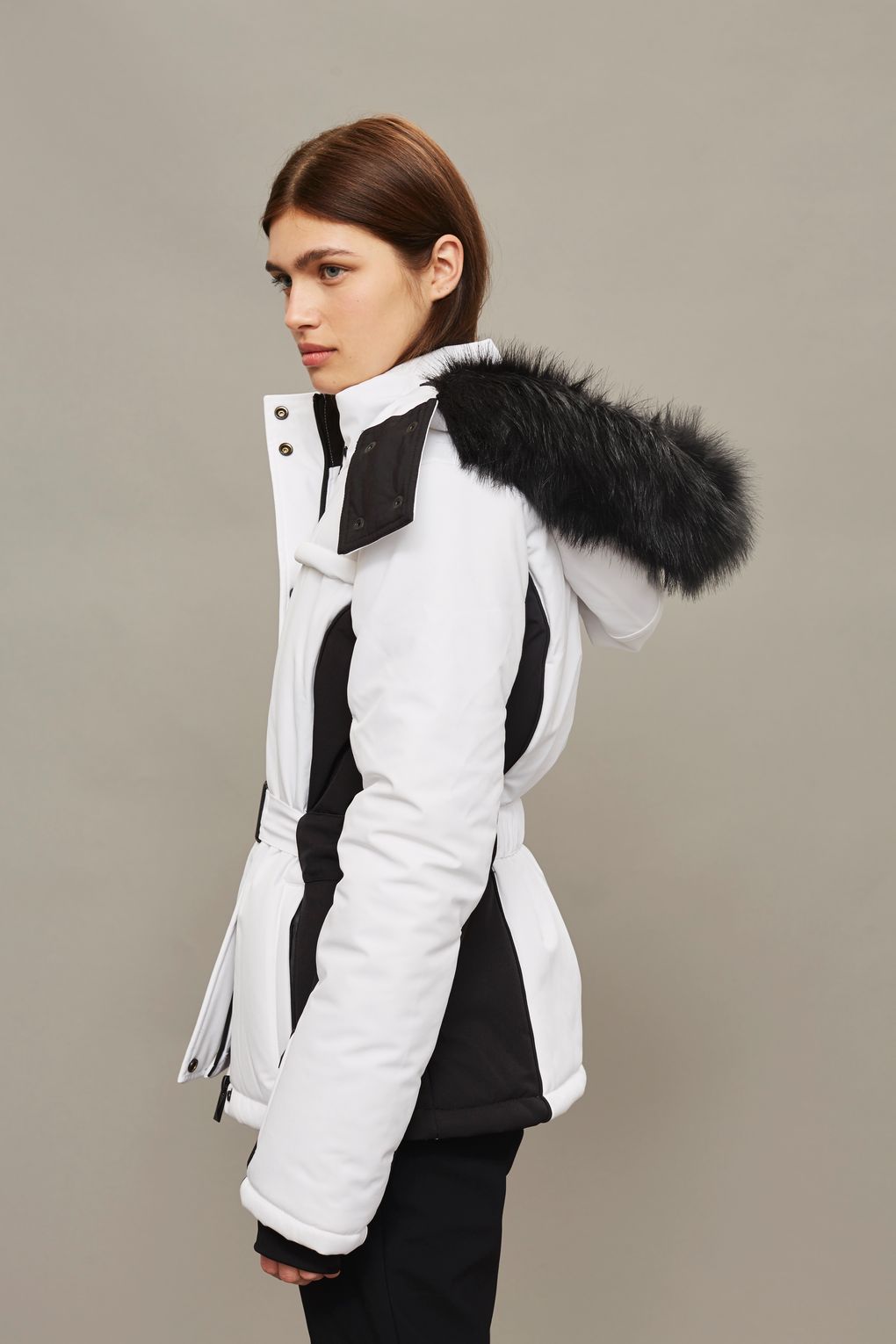 Monochrome colour block jacket by topshop sno online