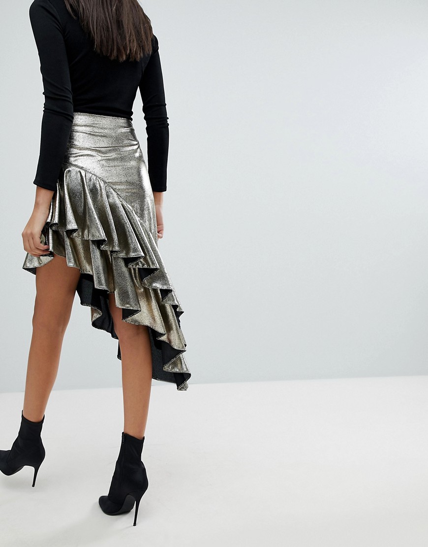 ruffle skirt river island