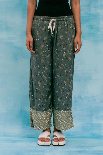 LIALANG PANTS GREY MIXED PRINT