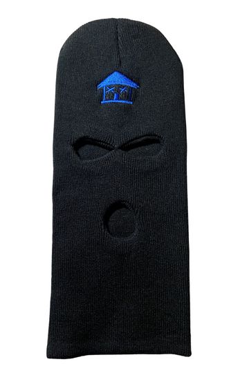 No Face No Case Trap House Skii Mask (Black/Blue)