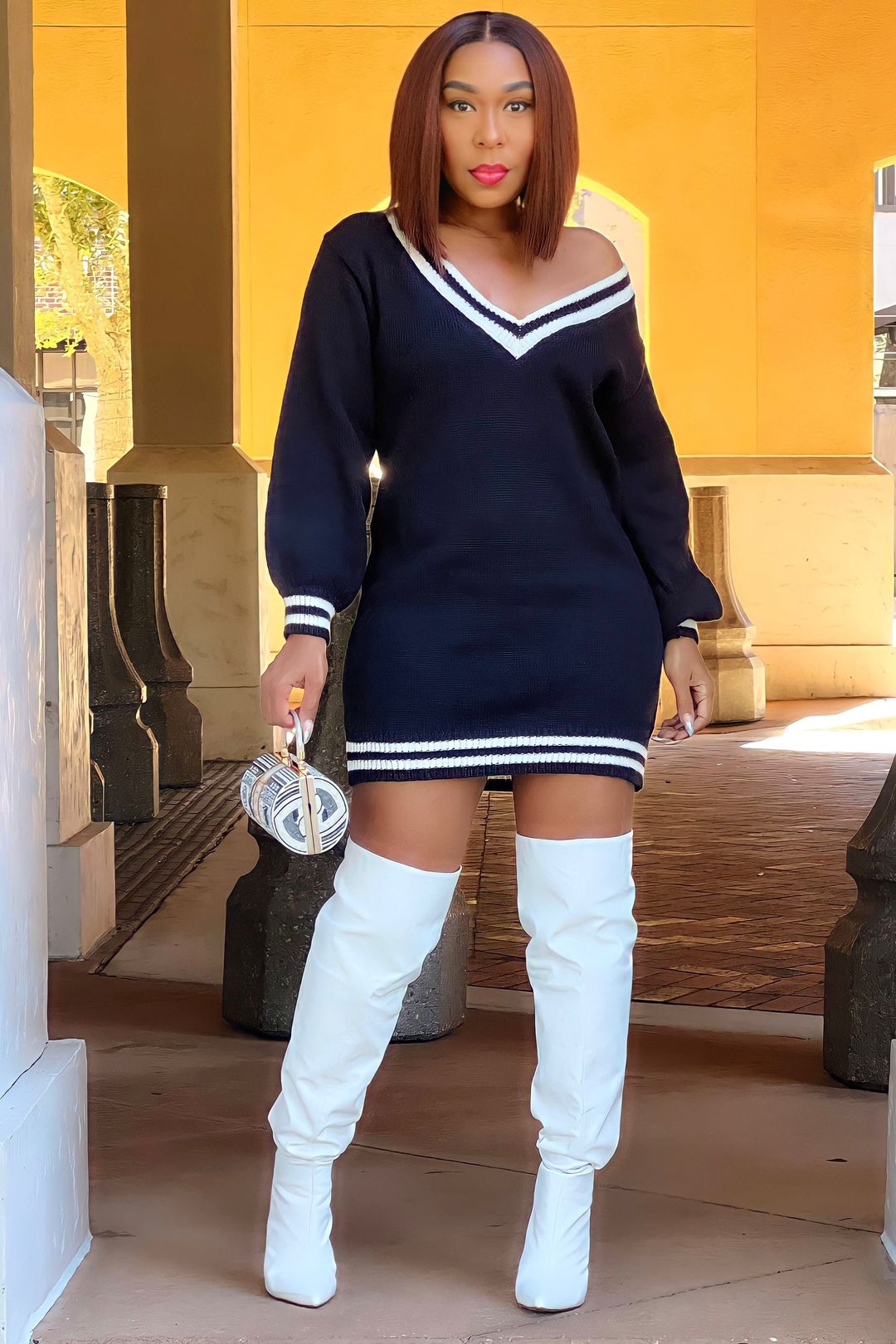 Chanel Oversized Sweater Dress - ShopperBoard