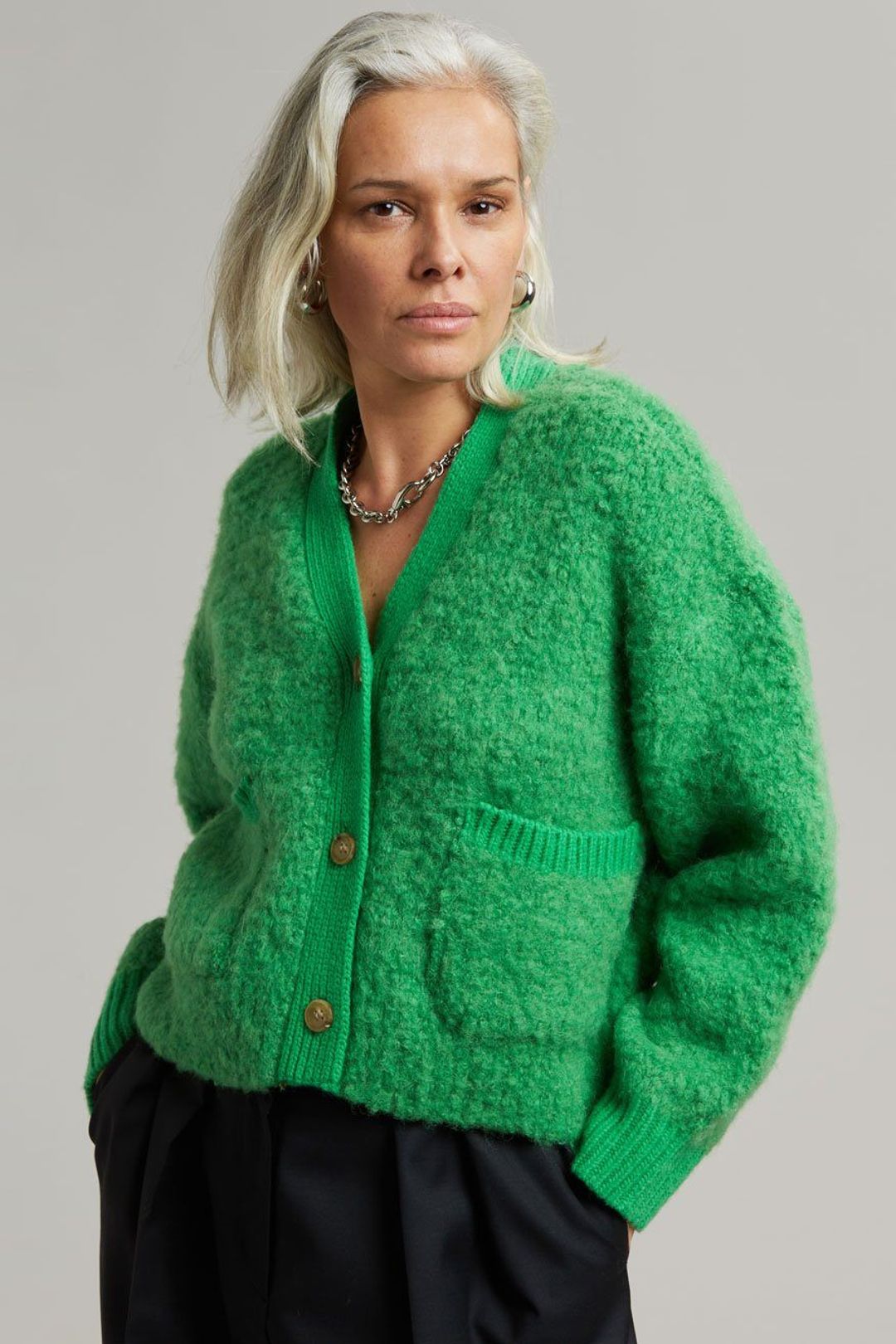 kermit cardigan
