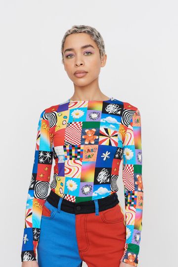 LO X David Méndez Alonso Shape Shifter Long Sleeve Top