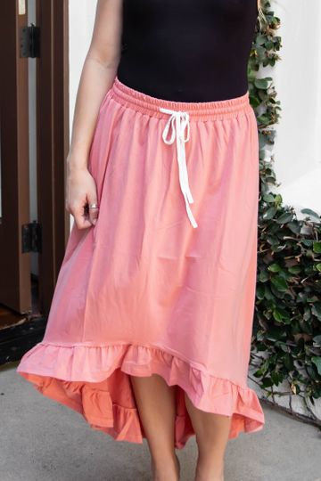 The Rosa Skirt - Peach