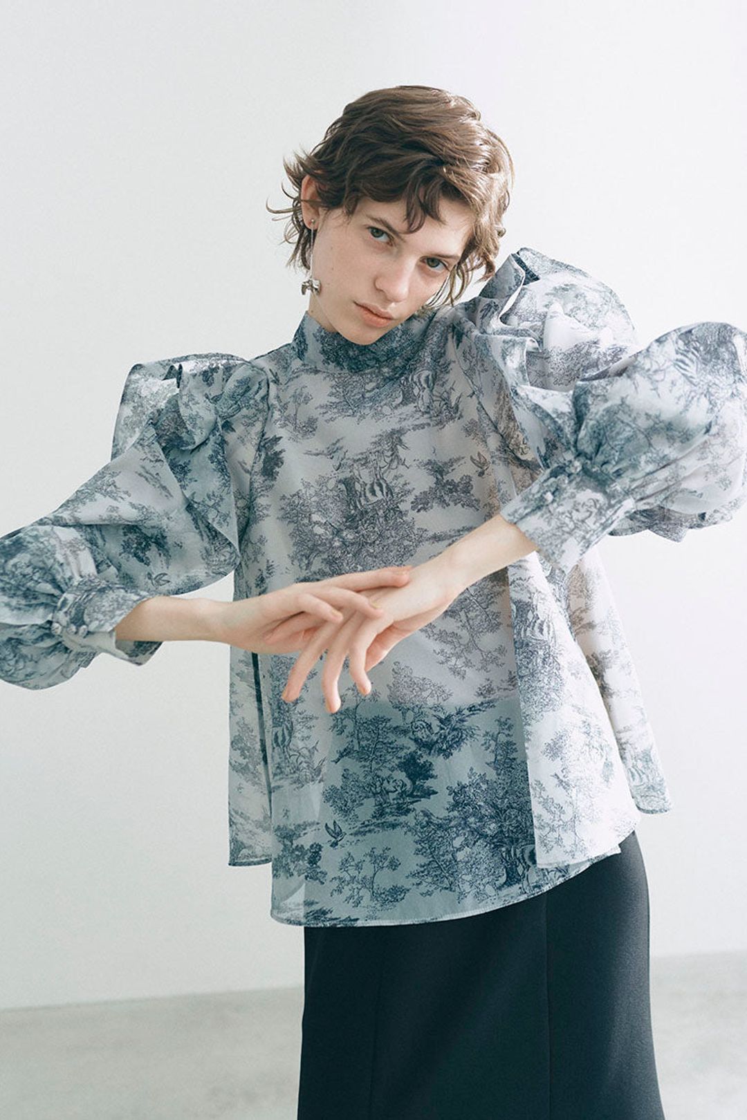 Organic See-Through Blouse - ShopperBoard