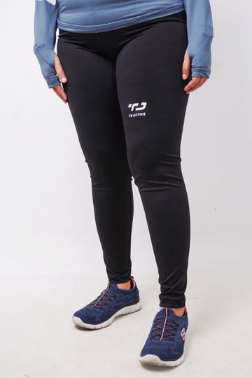 Td Active LB071 compression legging full line olahraga wanita black