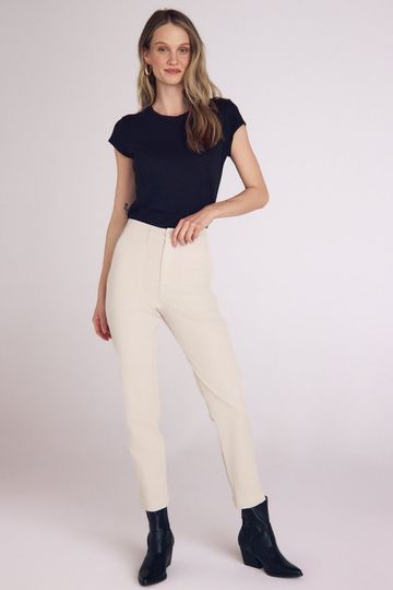 Sonny Utility Pant - Ivory Stone